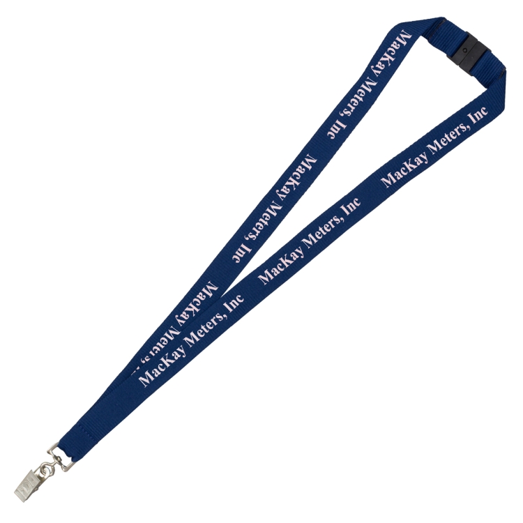 "Palmer" 3/4" Silkscreen Lanyard with FREE Breakaway Safety Release - Lobster Claw 20