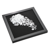 Felt Board with Letters 47