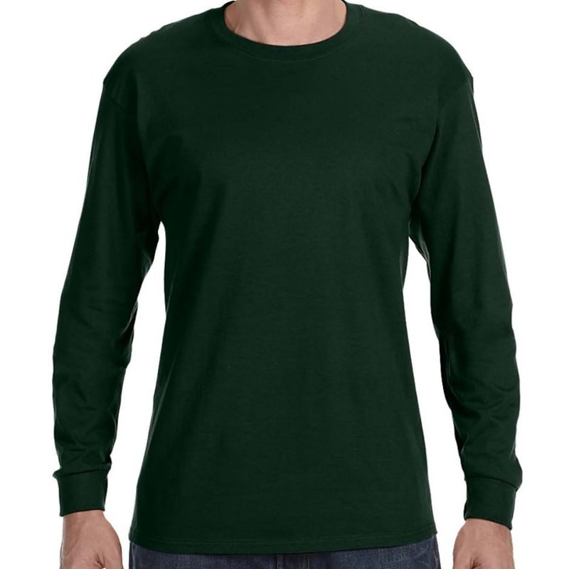 Jerzees 5.6 Oz., 50/50 Heavyweight Blend™ Long-Sleeve T-Sh 13