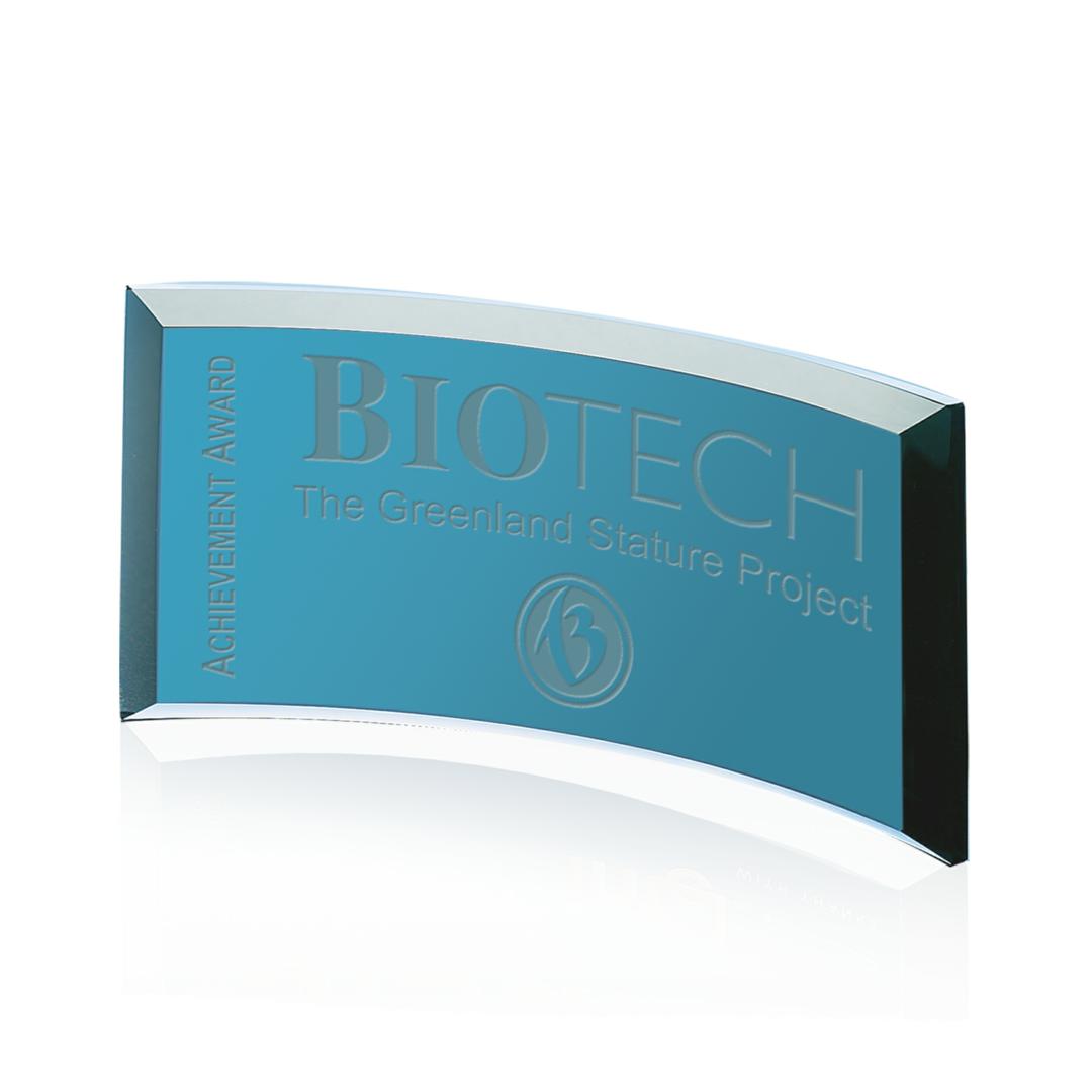 Crescent Award - Teal