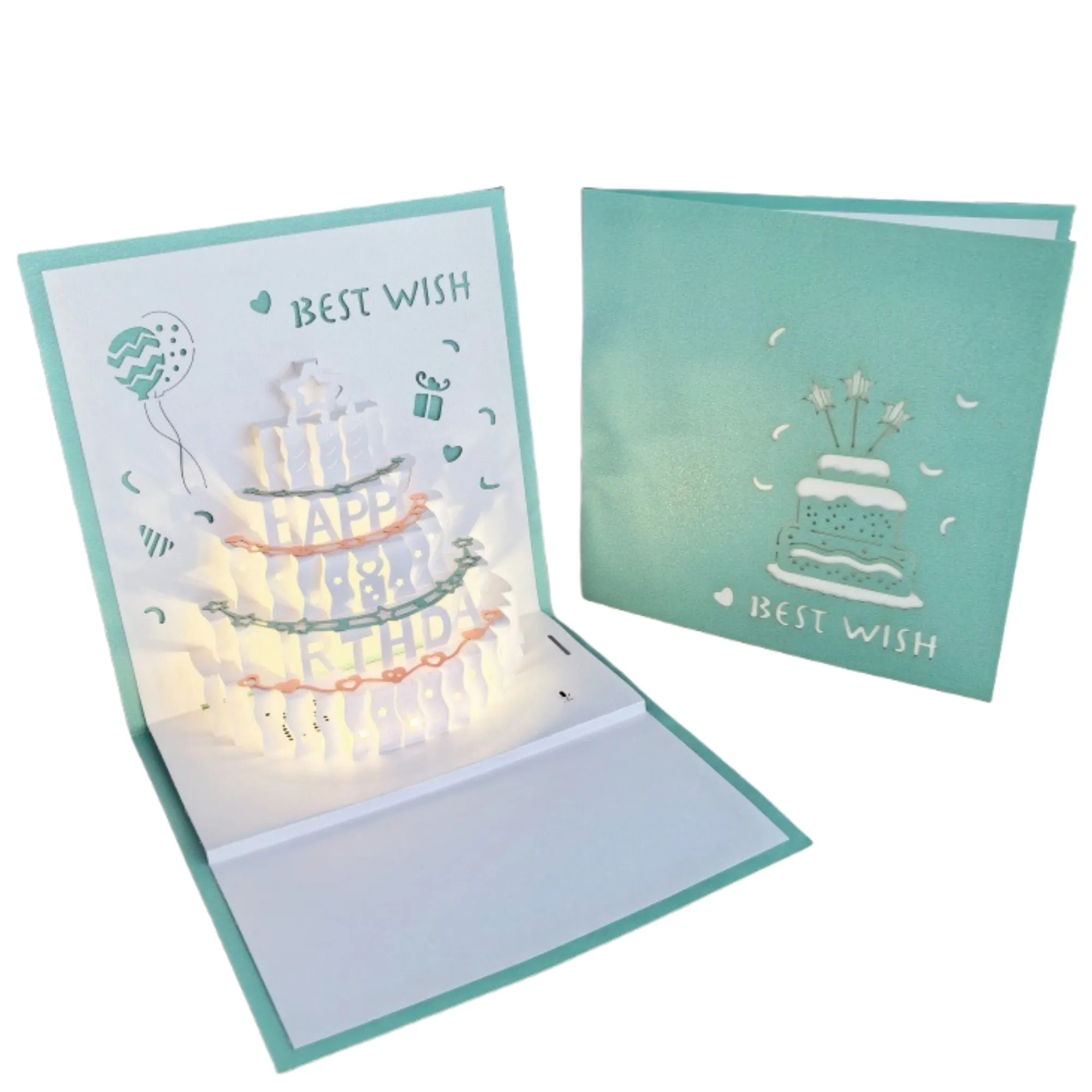 Recordable 3D Birthday Cake Card 6