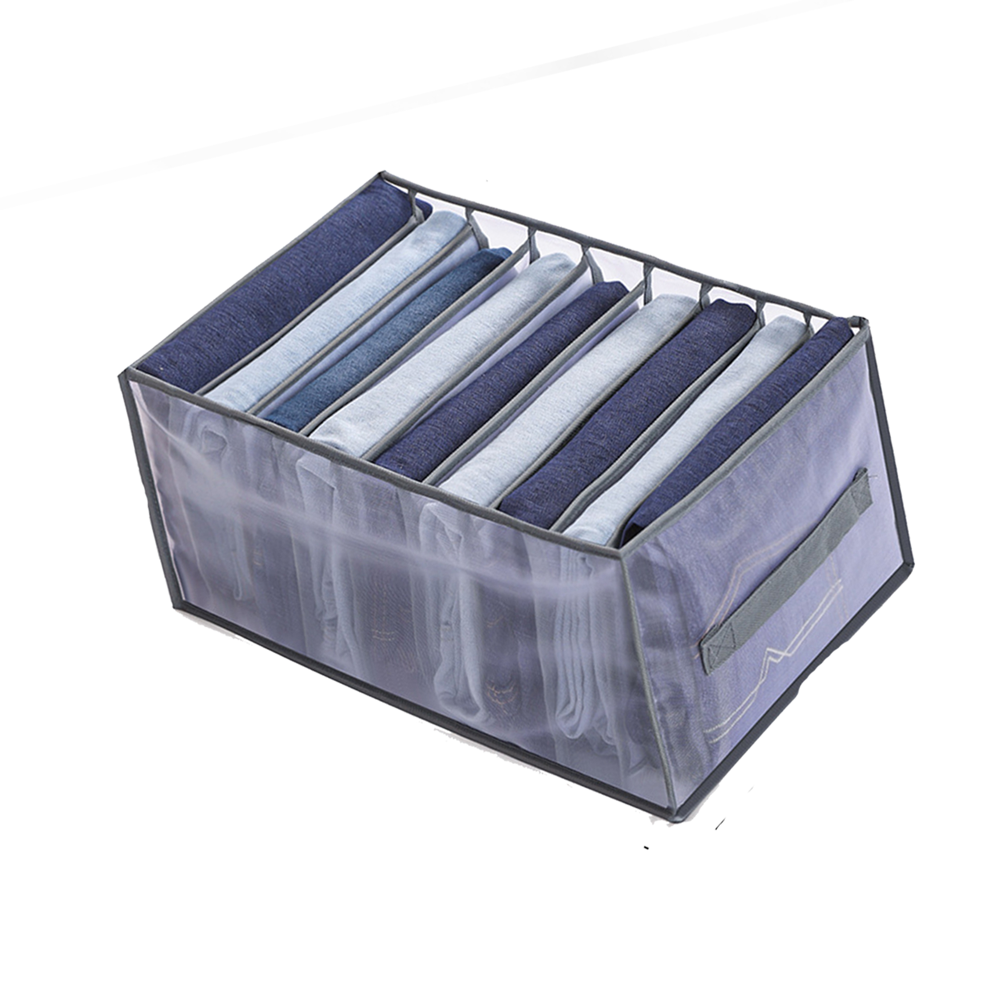 Wardrobe Clothes Organizer 7 Grids 3