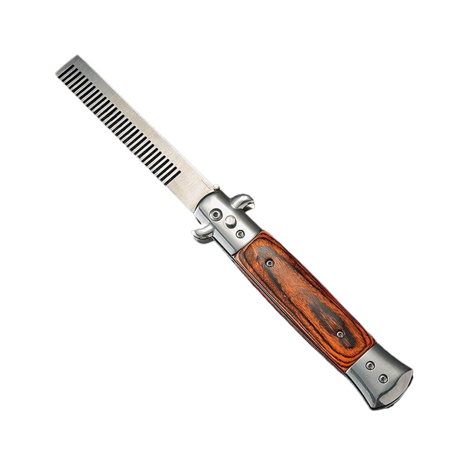 Stainless Steel Folding Comb w/ Resin Handle 7