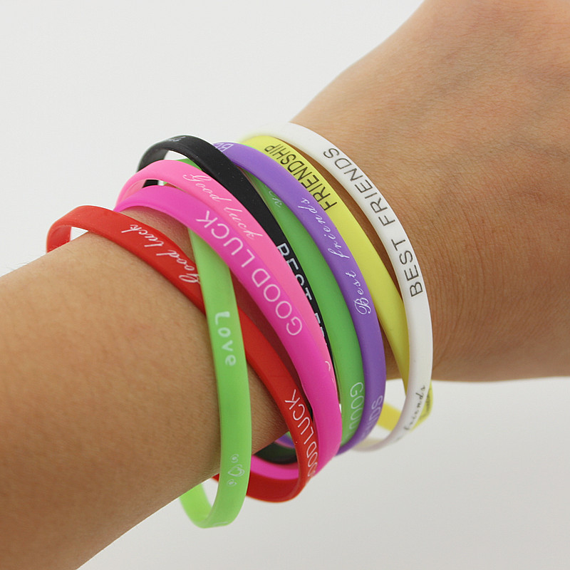 Sprinters 1/4" Custom Silicone Bracelet 6