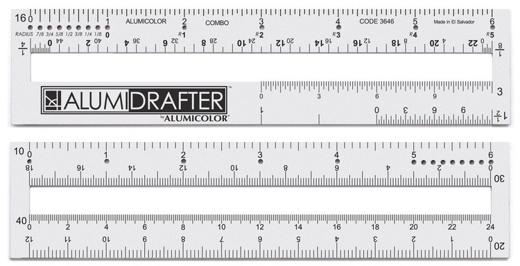 6" Combination AlumiDrafter 1