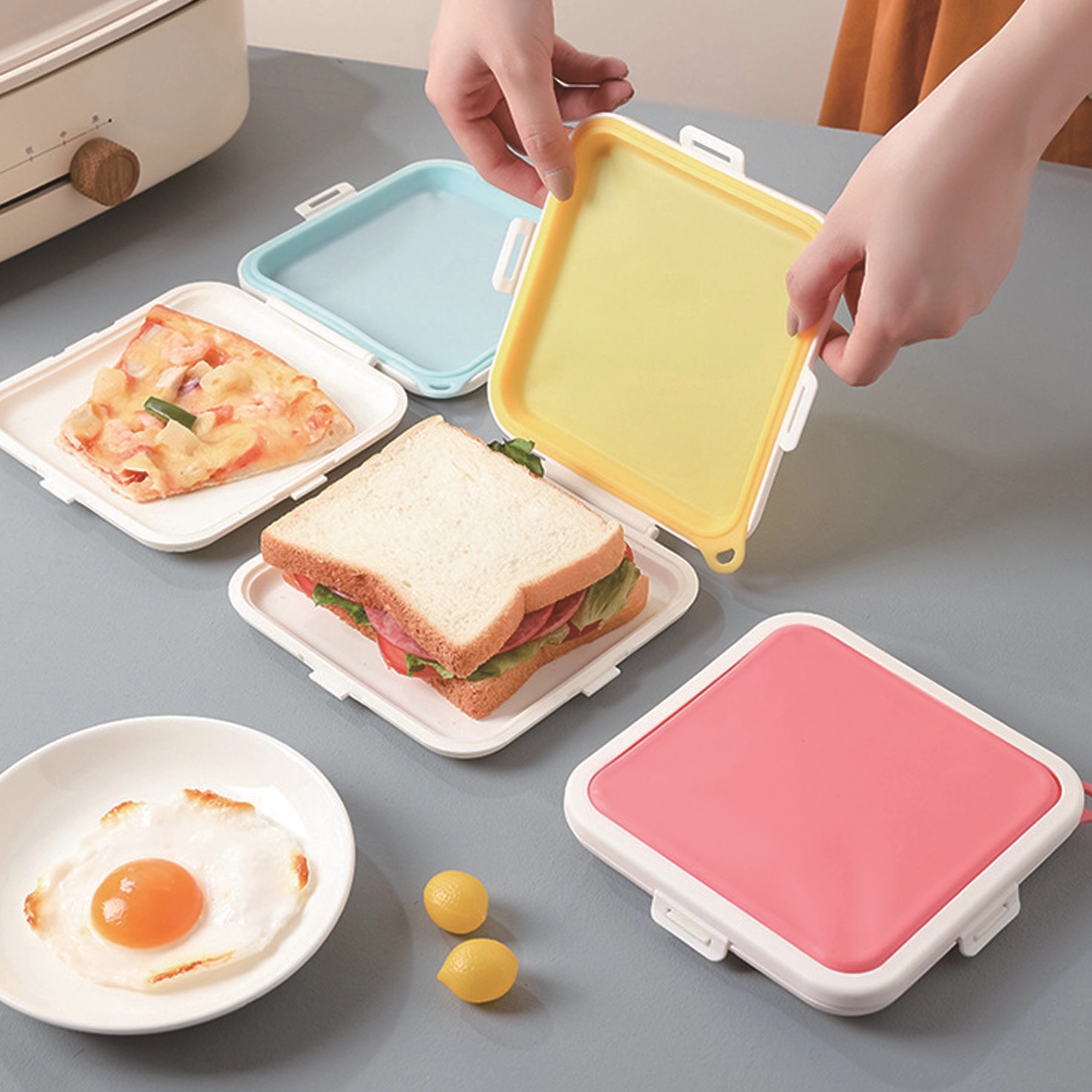 Sandwich Preservation Storage Box 3