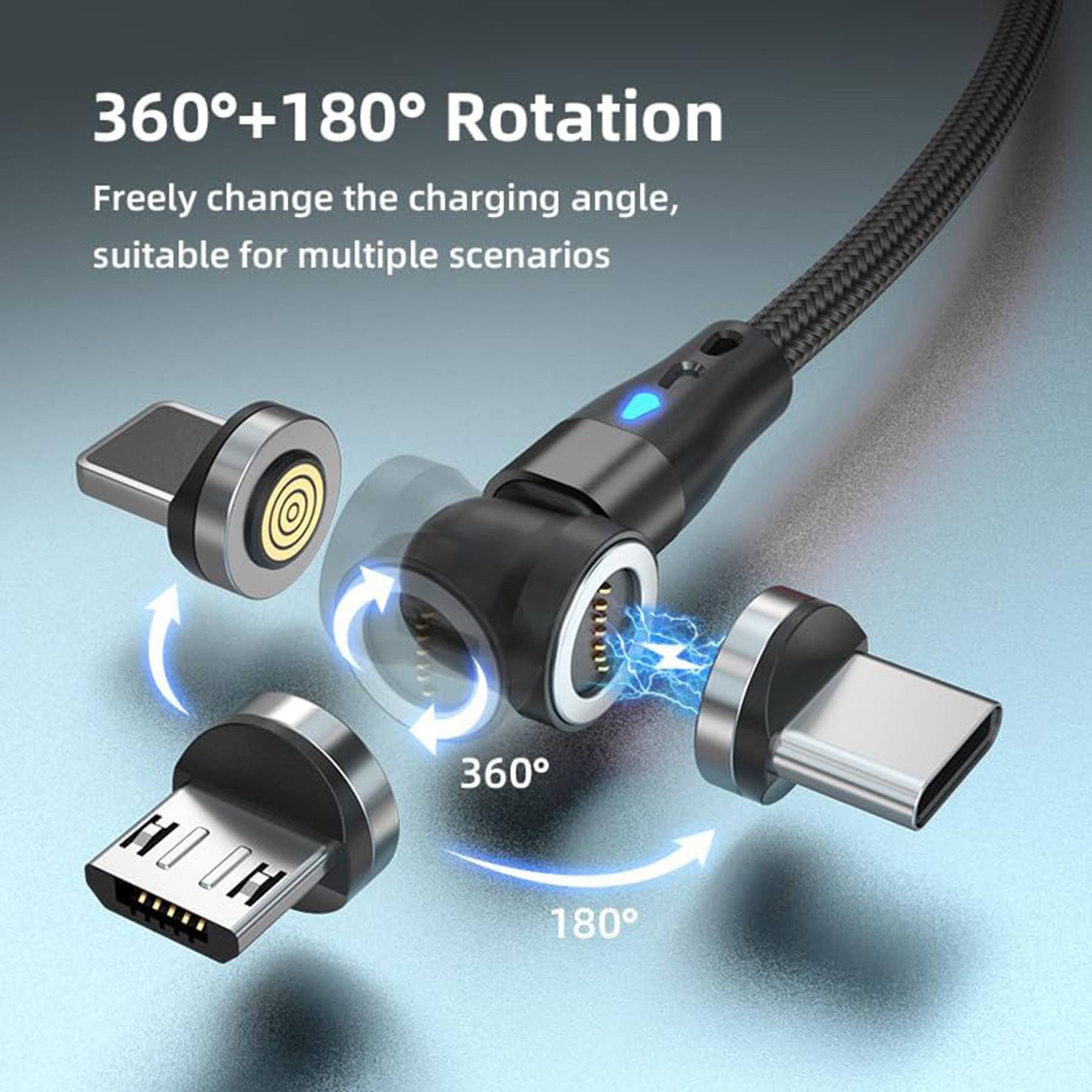 3 in 1 Magnetic Data Cable 4