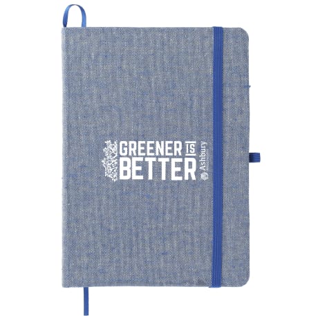 FSC® Mix 5" x 7" Recycled Cotton Bound Notebook 4