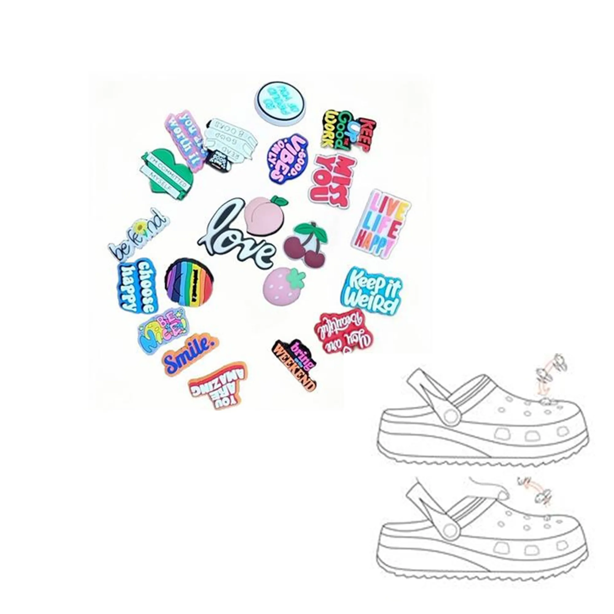 Custom Clog Shoe Charms 2