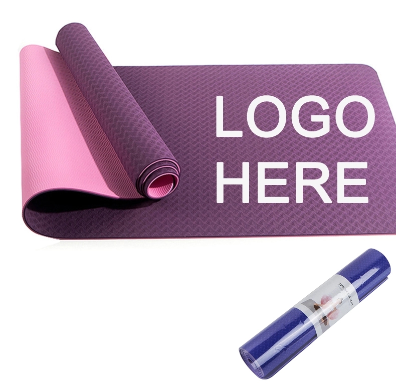 Custom Logo'd TPE Fitness & Yoga Mat - 72.05" x 24.02" 21