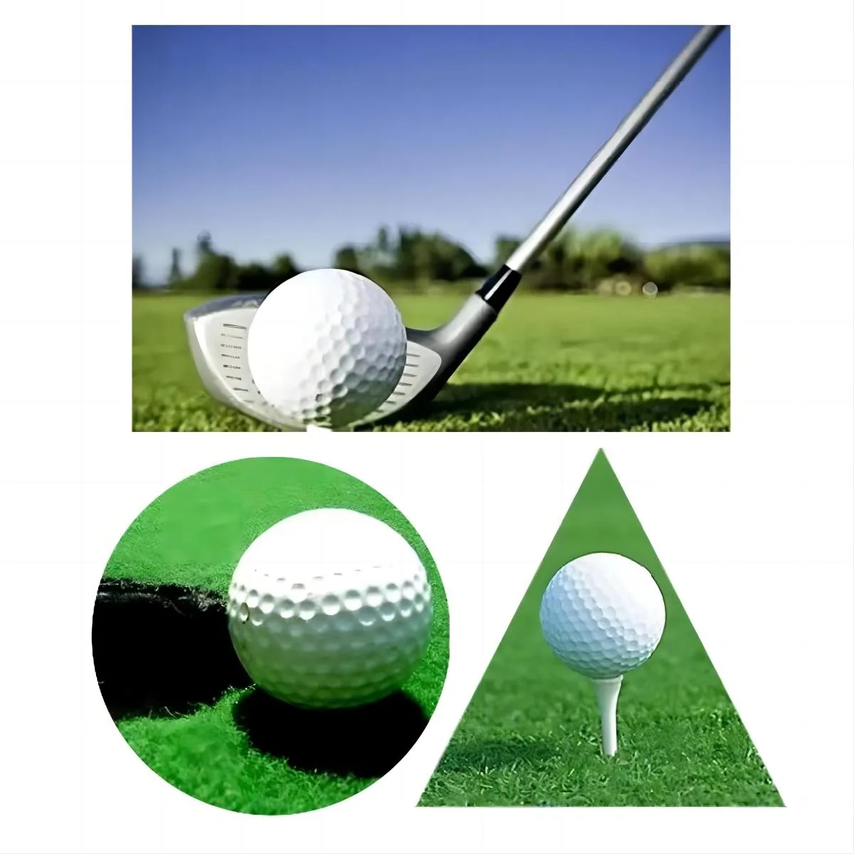 Premium Polypropylene Golf Ball Standard Size 4
