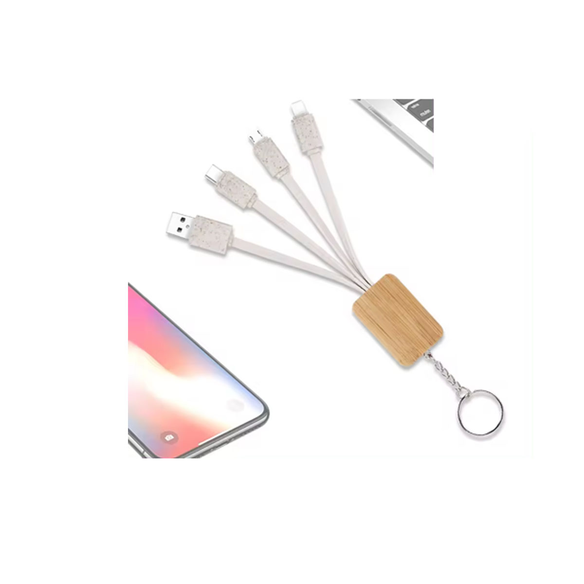 Bamboo 3 in 1 USB Charge Cable 5