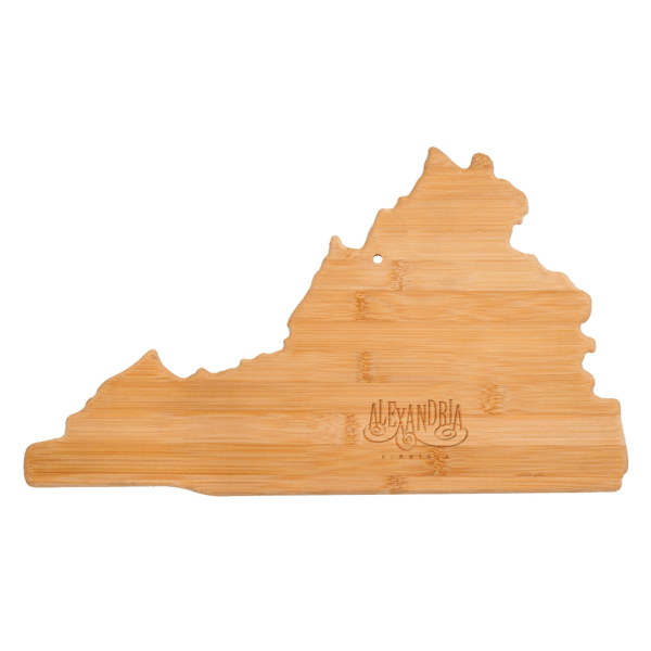 U.S. State Shaped Bamboo Cutting and Serving Boards 93