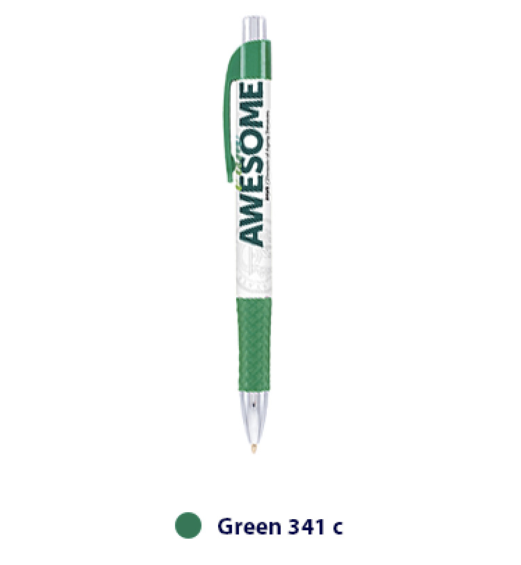Top Flight Plastic Pen (Full Color Imprint) 10