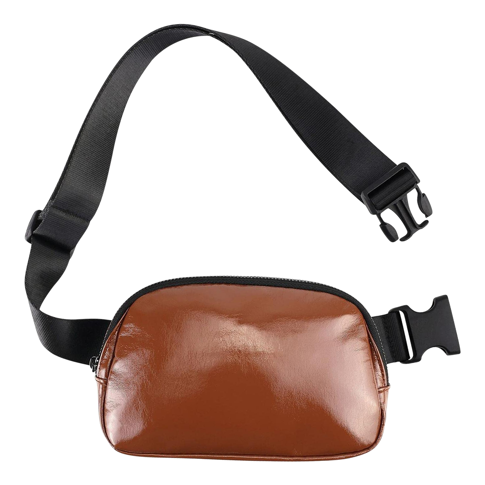 Waterproof Outdoor Leisure Leather Waist Bag Crossbody Bag 4