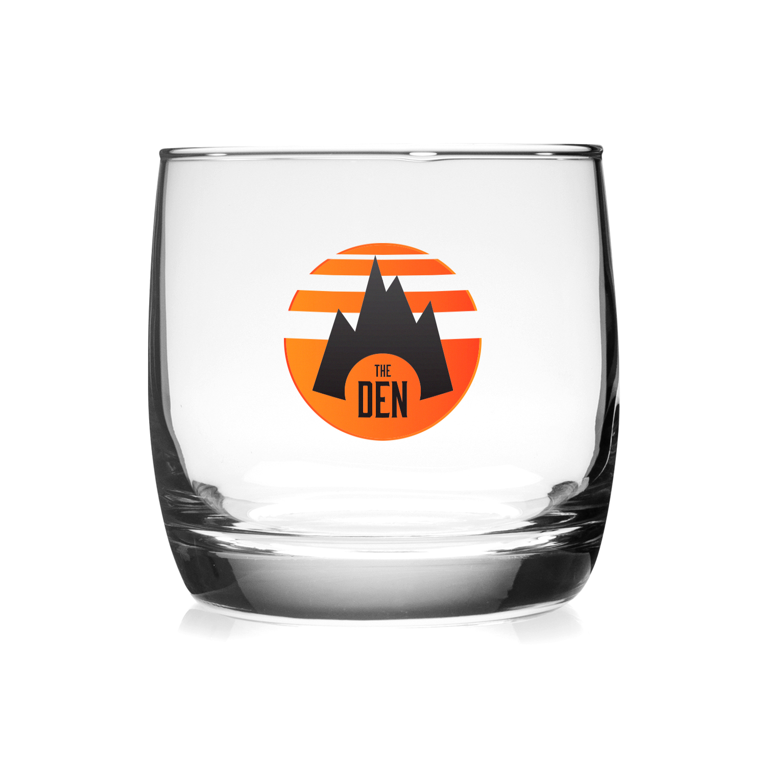 10 oz. Arc® Finish Whiskey Glass (Full Color Imprint) 1