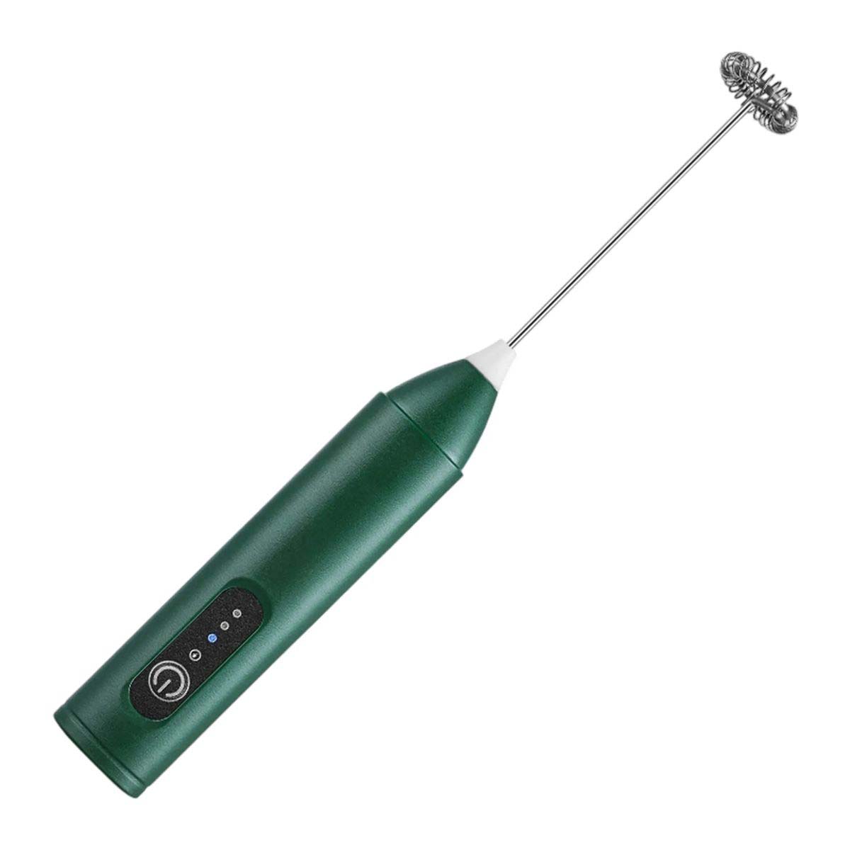 Wireless Electric Milk Frother with Dual Spring Whisk 7