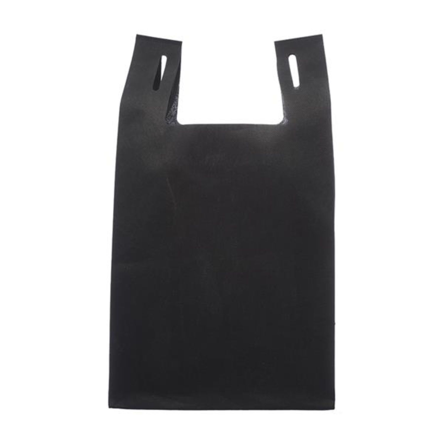 T-Shirt Style Grocery Shopping W/ Gusset Tote Bag (11" X 19.5" X 7")