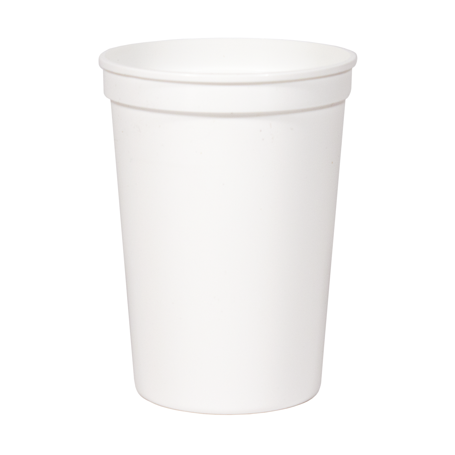 12 oz Smooth White Stadium/Souvenir Cup