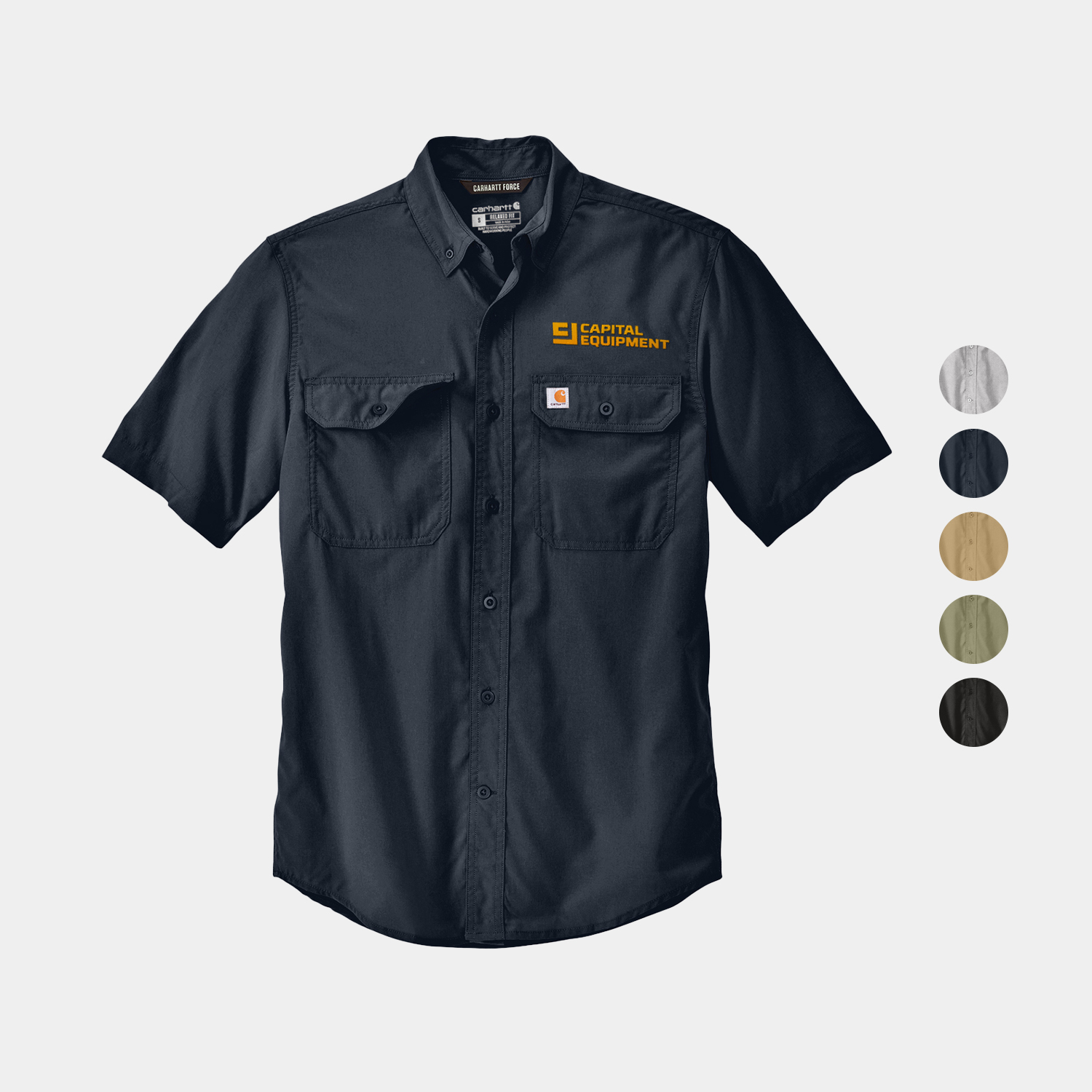 Carhartt® Double Pocket Short Sleeve Shirt 2
