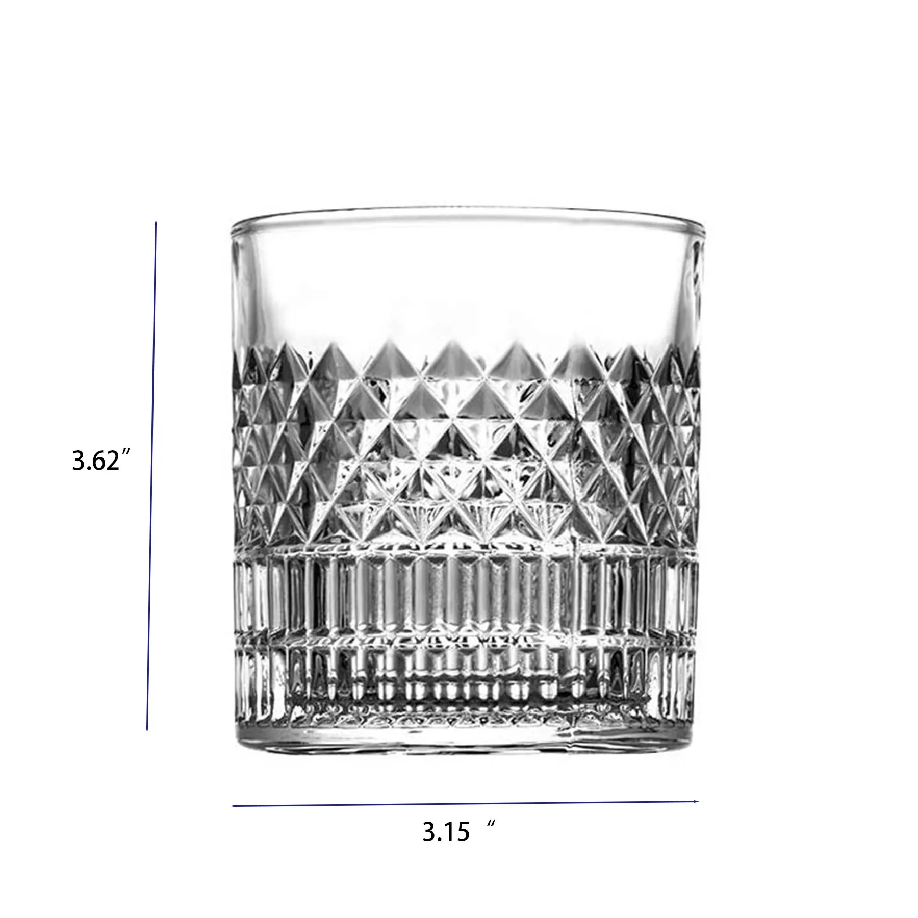 Whiskey Glasses Set of 4 Gift Box 3