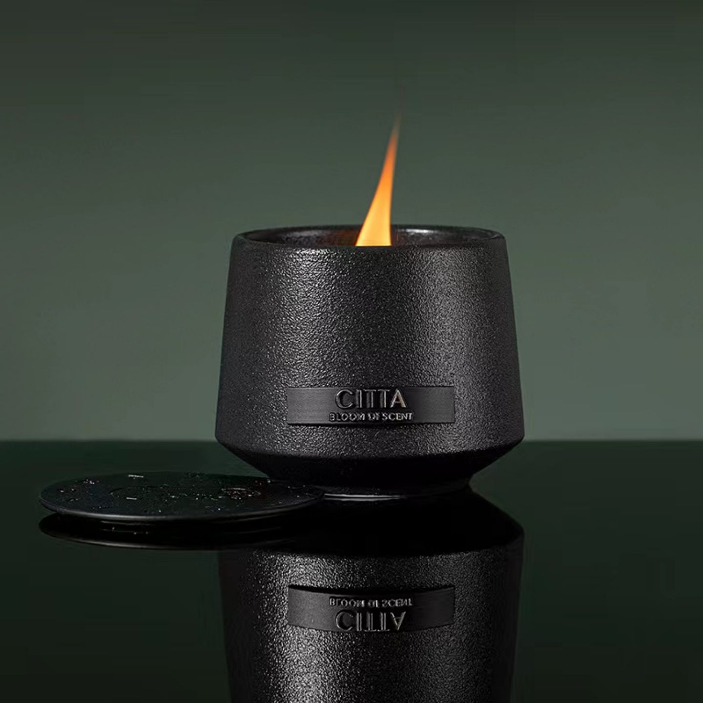 Black Cup Soybean Wax Candle 3