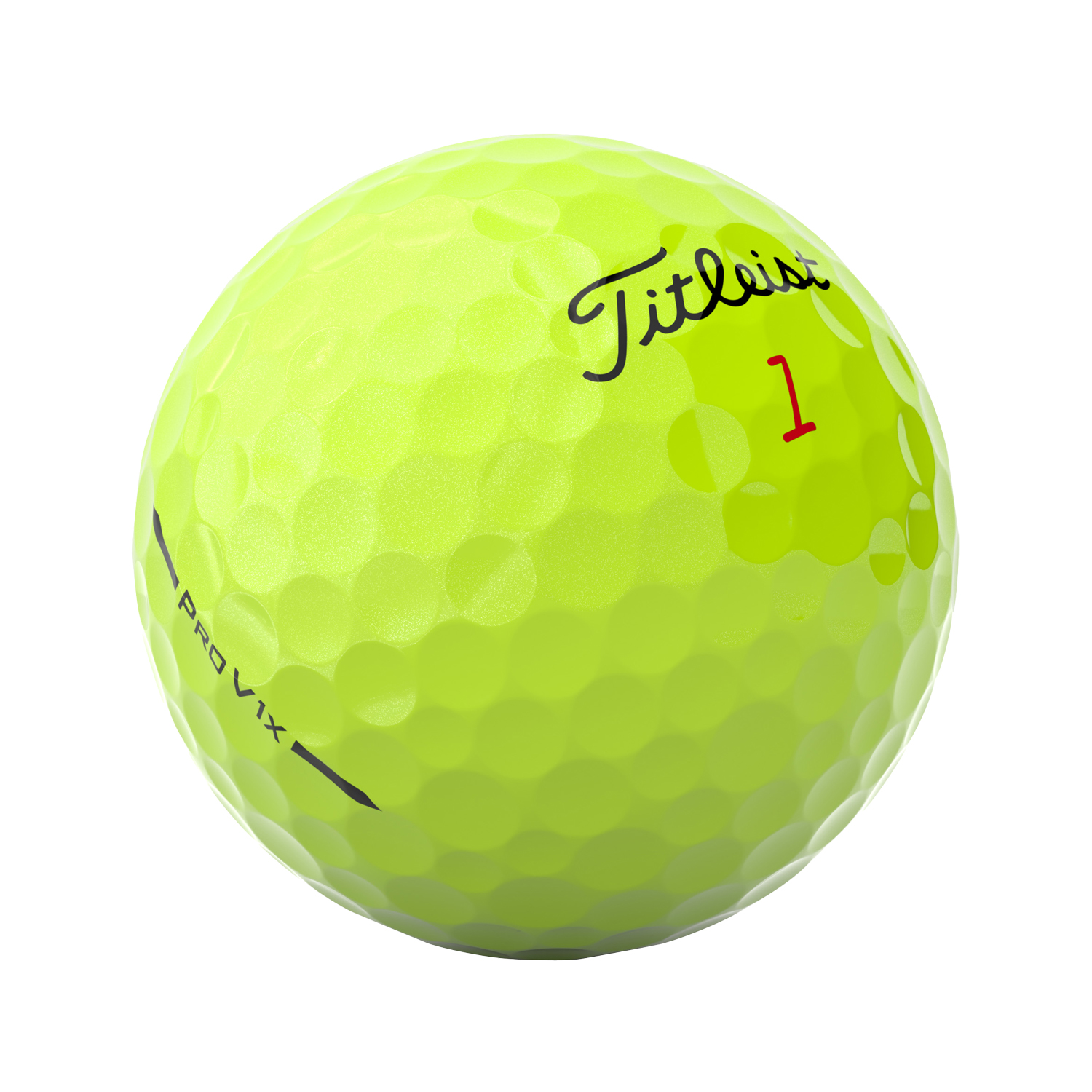 Titleist Pro V1x Yellow Golf Balls 4