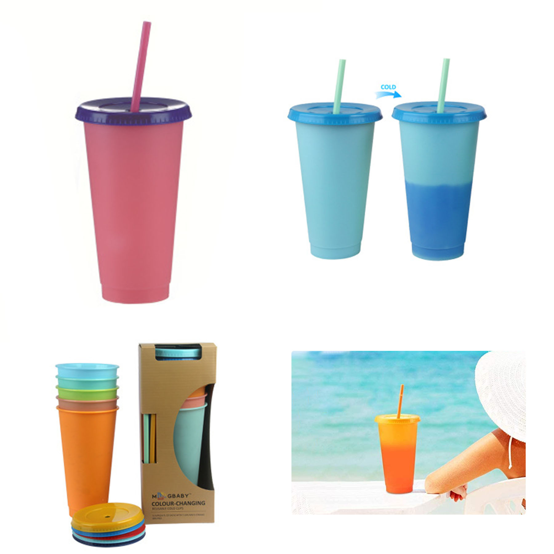 PP Thermoplastic Color-changing Cup 1