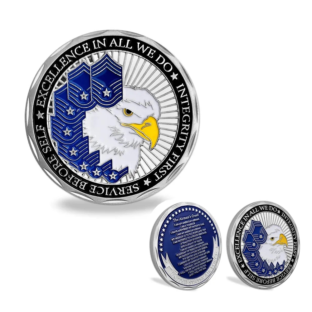 2" Custom Challenge Coin Double Sided Cast Zinc Alloy 2