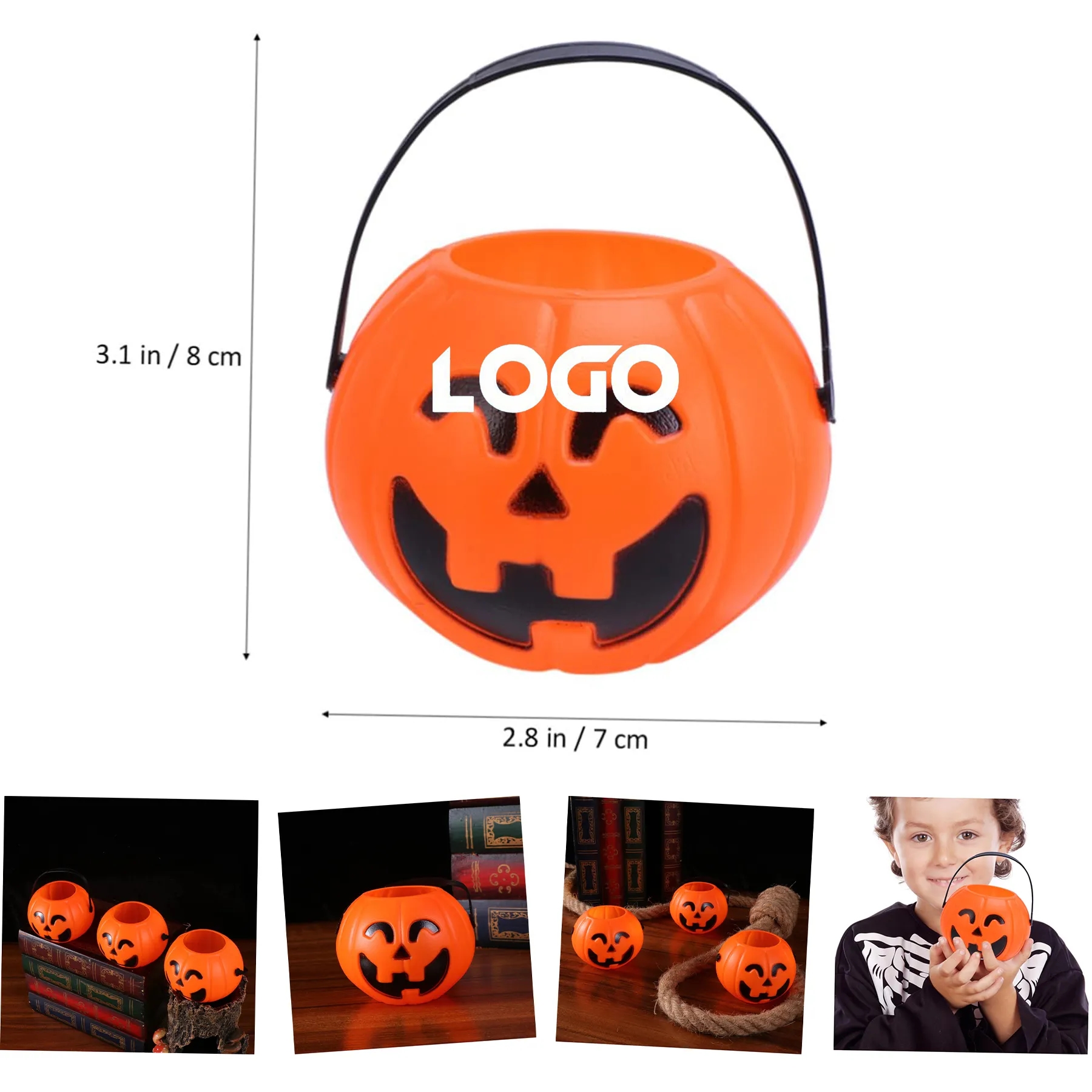 Halloween Candy Buckets prom baskets 3