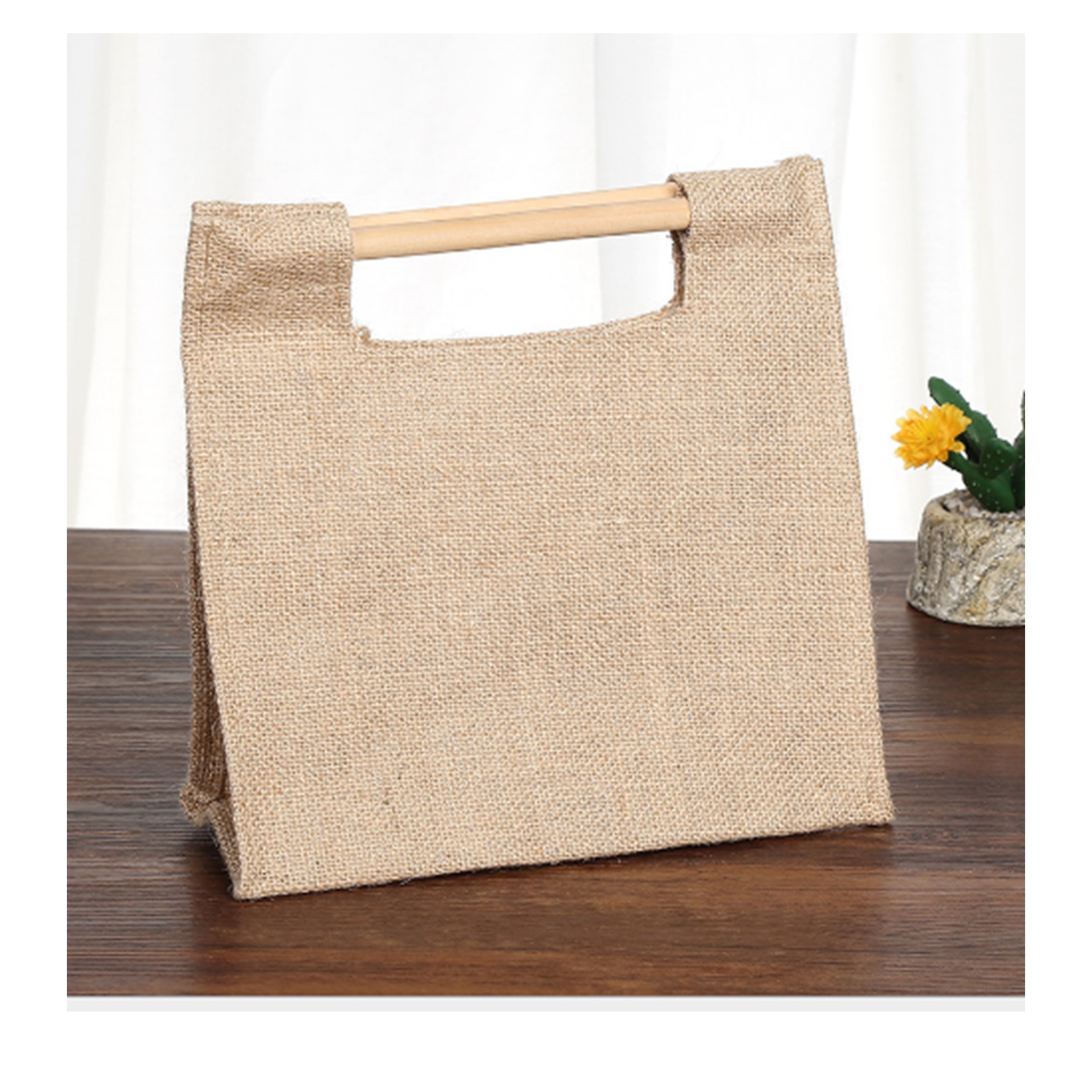 Simple Jute Tote Bag 4