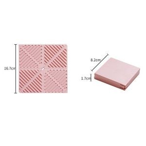 Non-Slip Folding Silicone Coaster 1