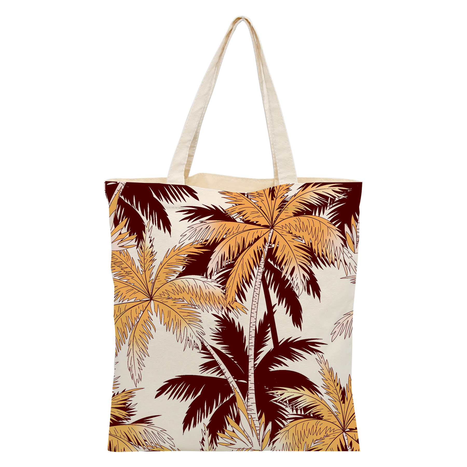 12 Oz Full Wrap Sublimation Canvas Tote Bag 9