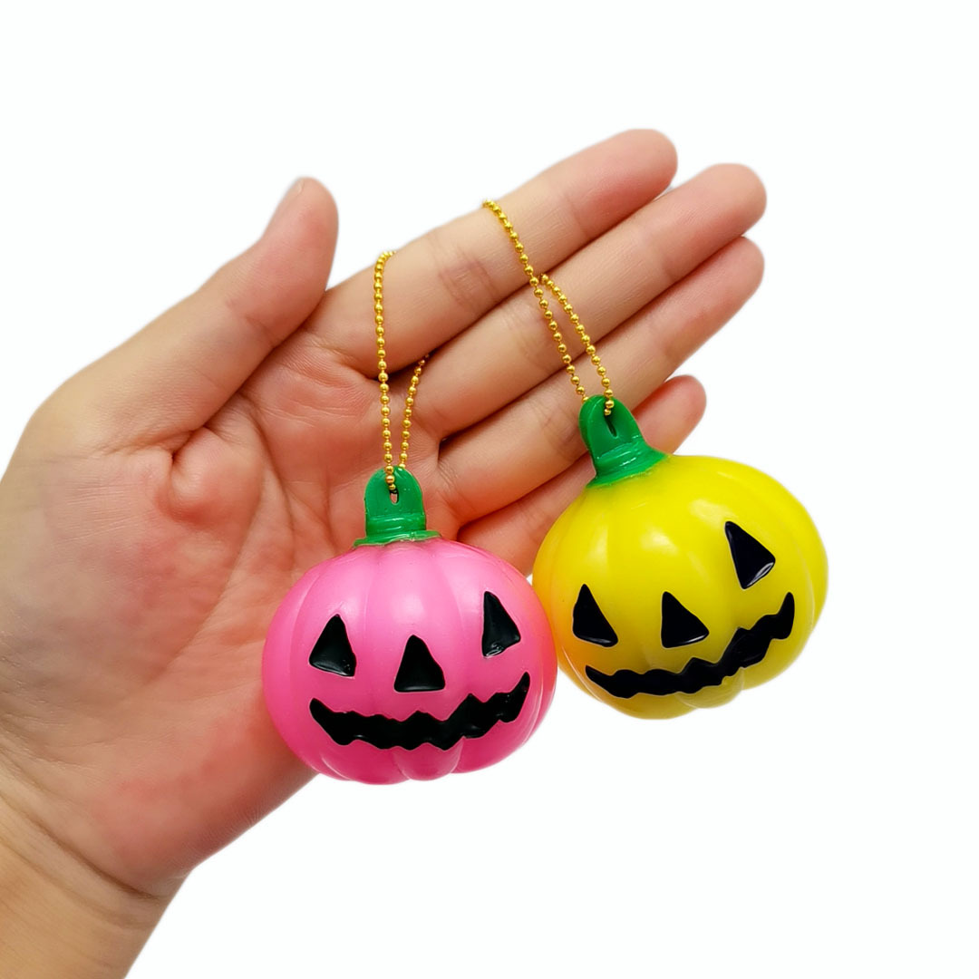 Halloween Pumpkin Stress Key Chain 3