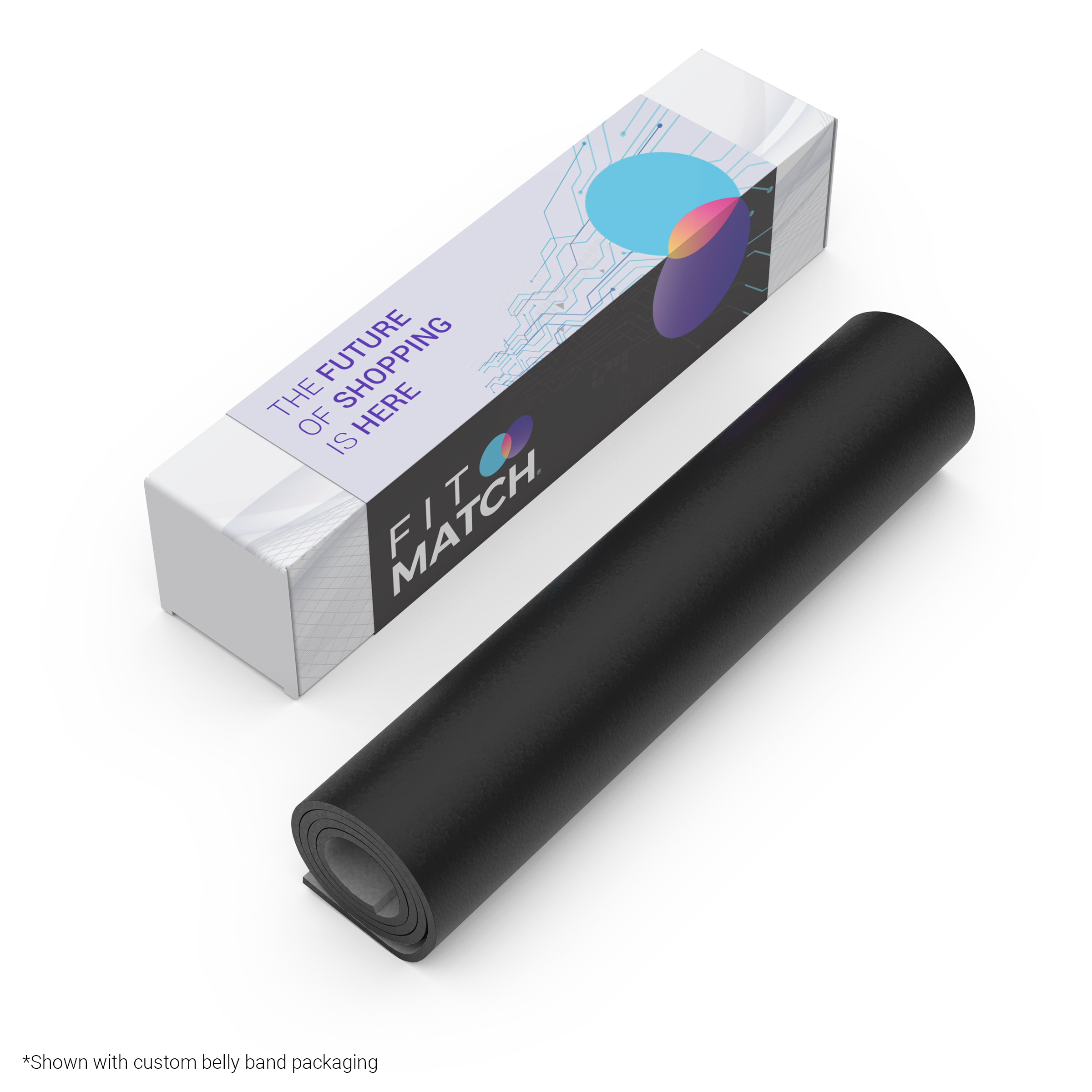 DeskShield: Contemporary Desk Mat (BLACK) 10