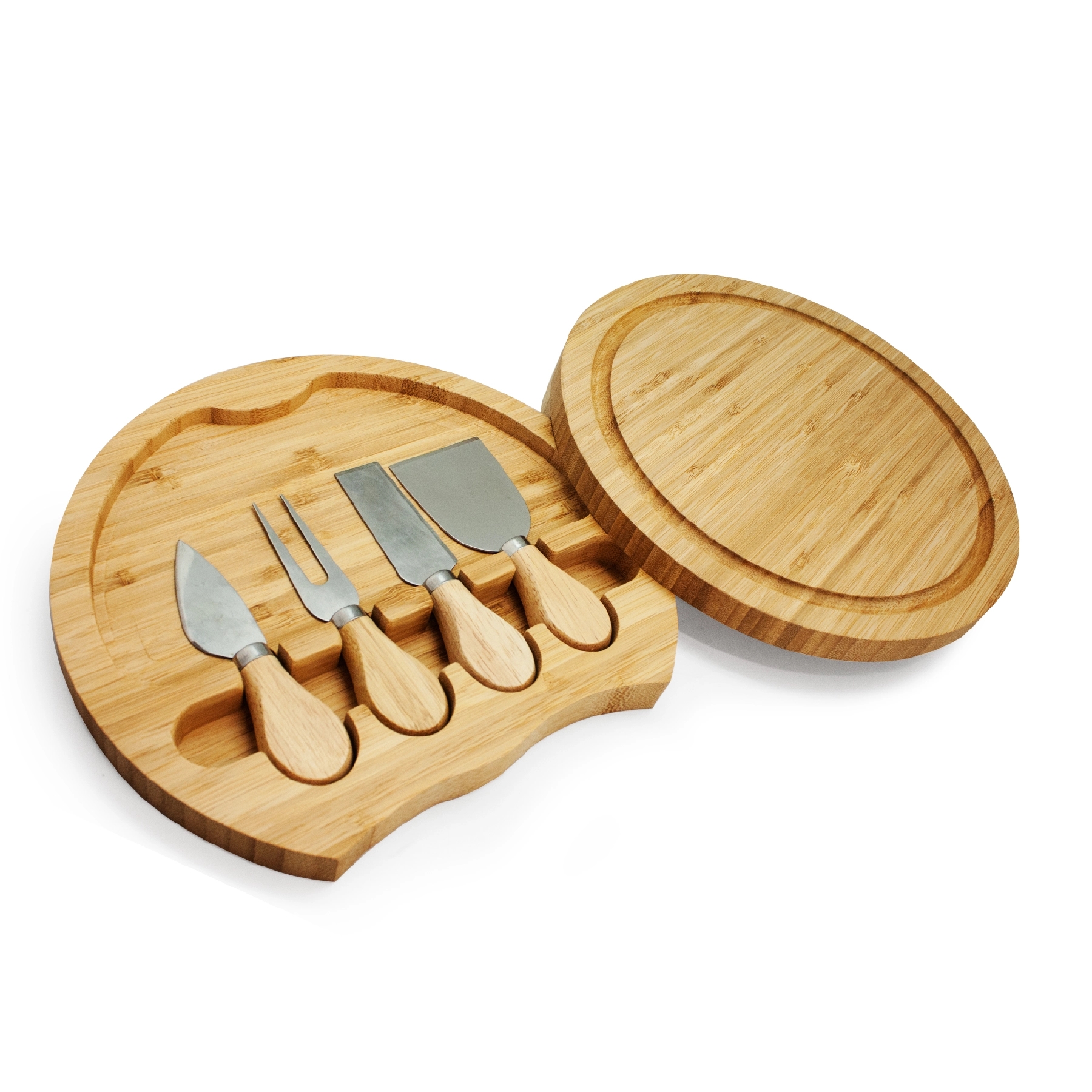 SEVILLE 5PC BAMBOO CHEESE SET 2