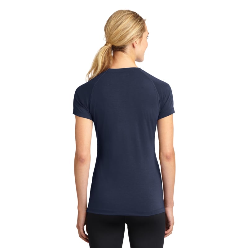 Sport-Tek Women's Ultimate Performance V-Neck. 34