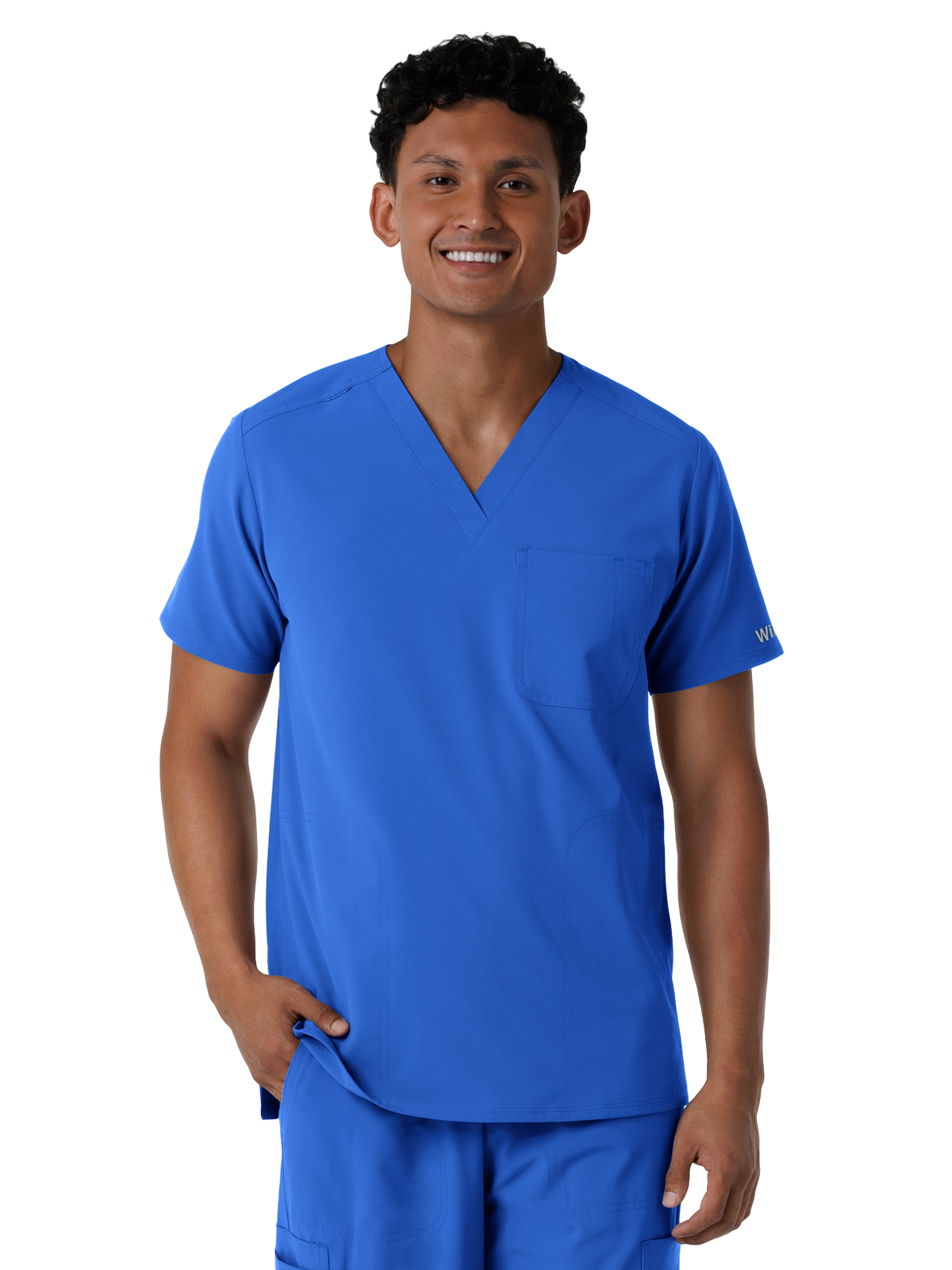 Wink - Nurtur - Men's Three-Pocket V-Neck Scrub Top