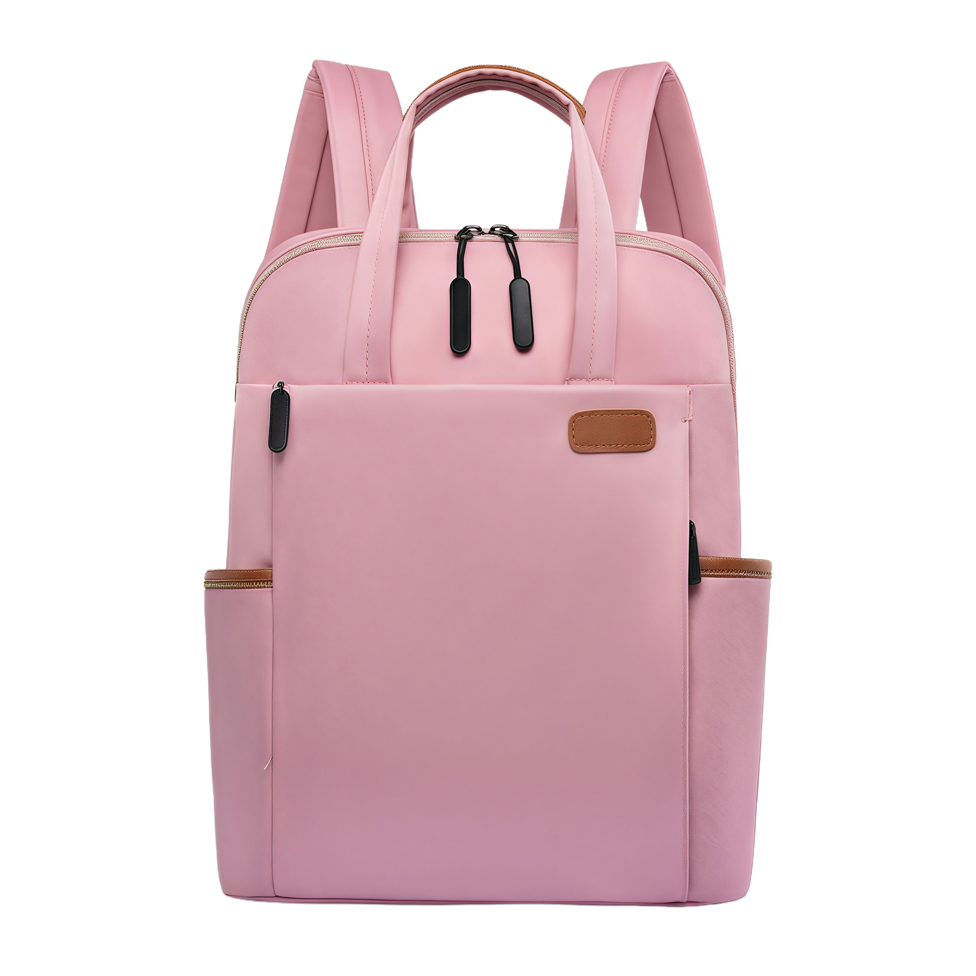 Stylish Color Block Backpack Oxford Fabric Travel Bag Lightweight Large Capacity Laptop Backpack 5