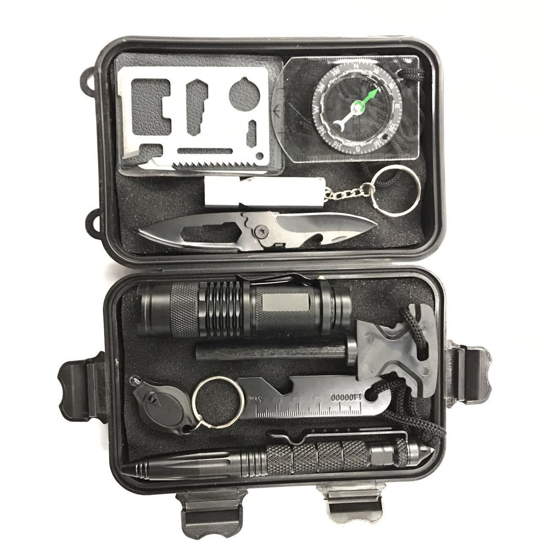 10 In 1 Multi-functional Survival Gear Kit 1