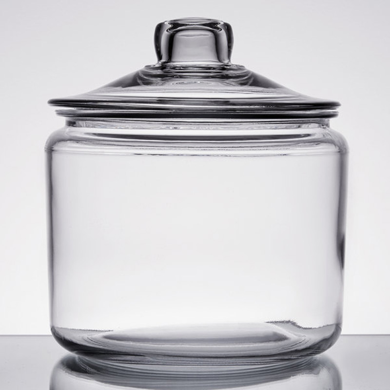 Anchor Hocking 69832AHG17 3 Qt. Glass Jar with Lid 3