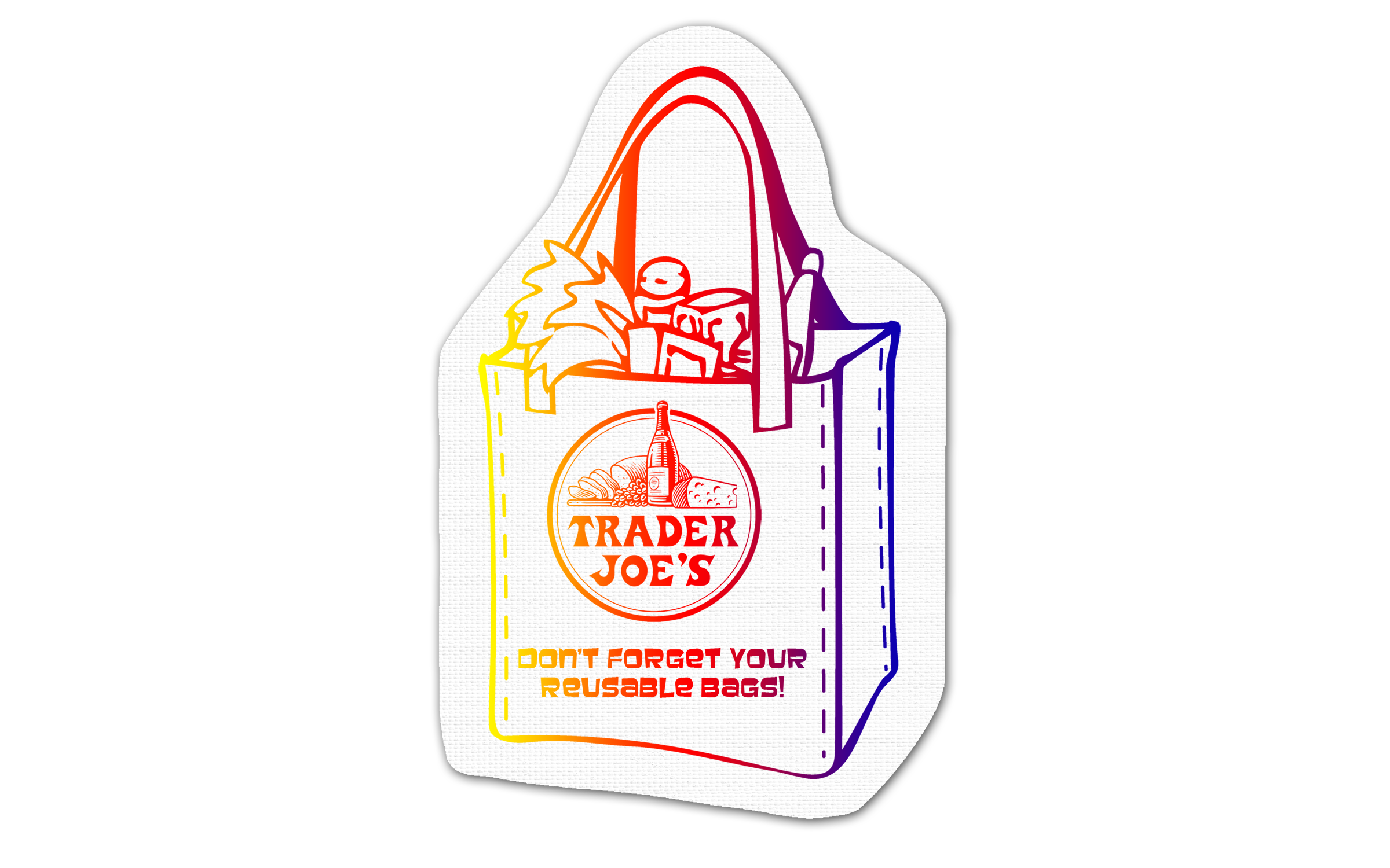 Tote Bag Vinyl Jar Opener 1