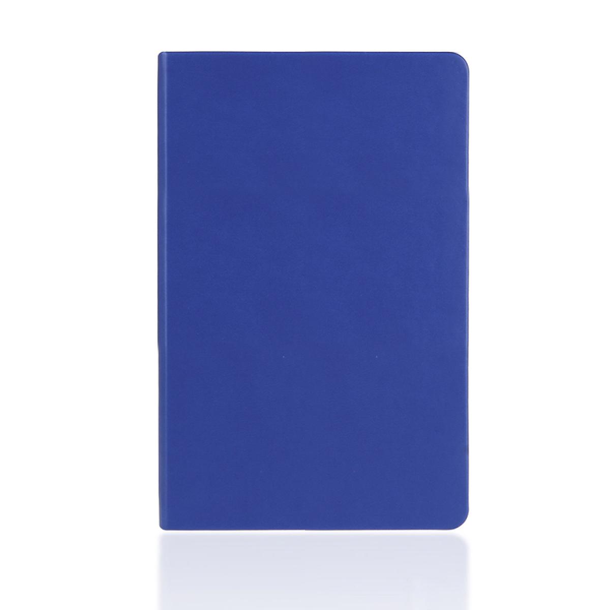 Classic Italian Leather 5.5"W x 8.5"H 192 Pages Journal Book (Blue) 3