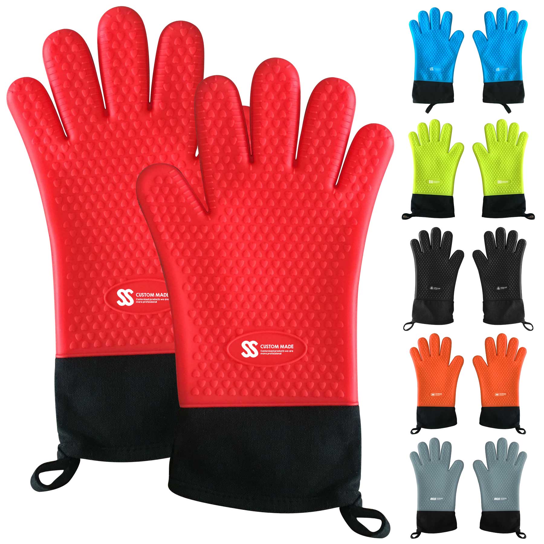 Silicone Cooking Gloves 1