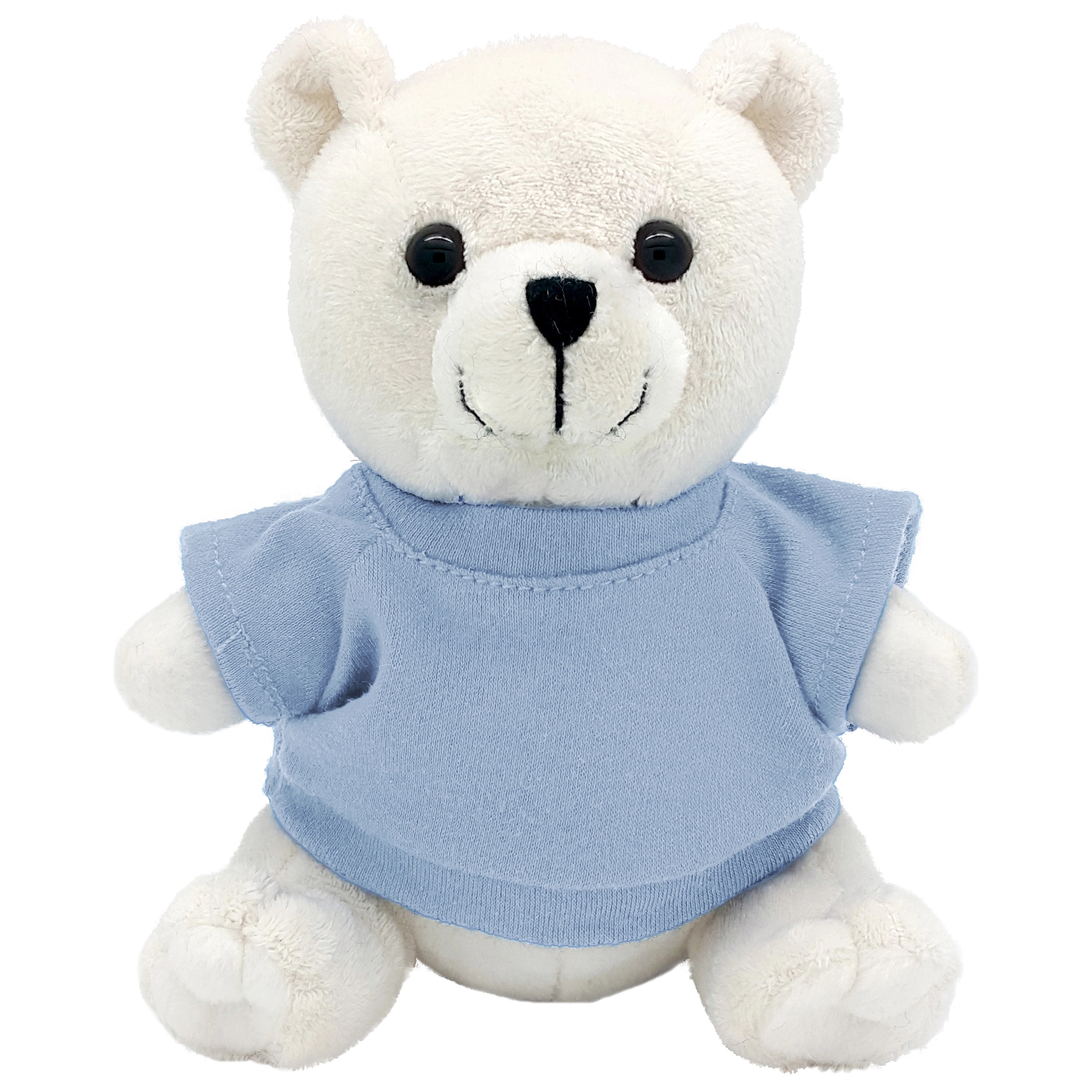 6" Beanie White Bear 10