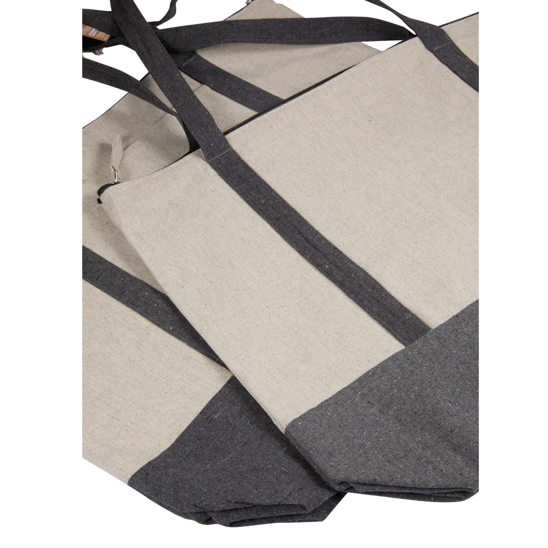 Repose 10oz Recycled Cotton Zippered Tote 113