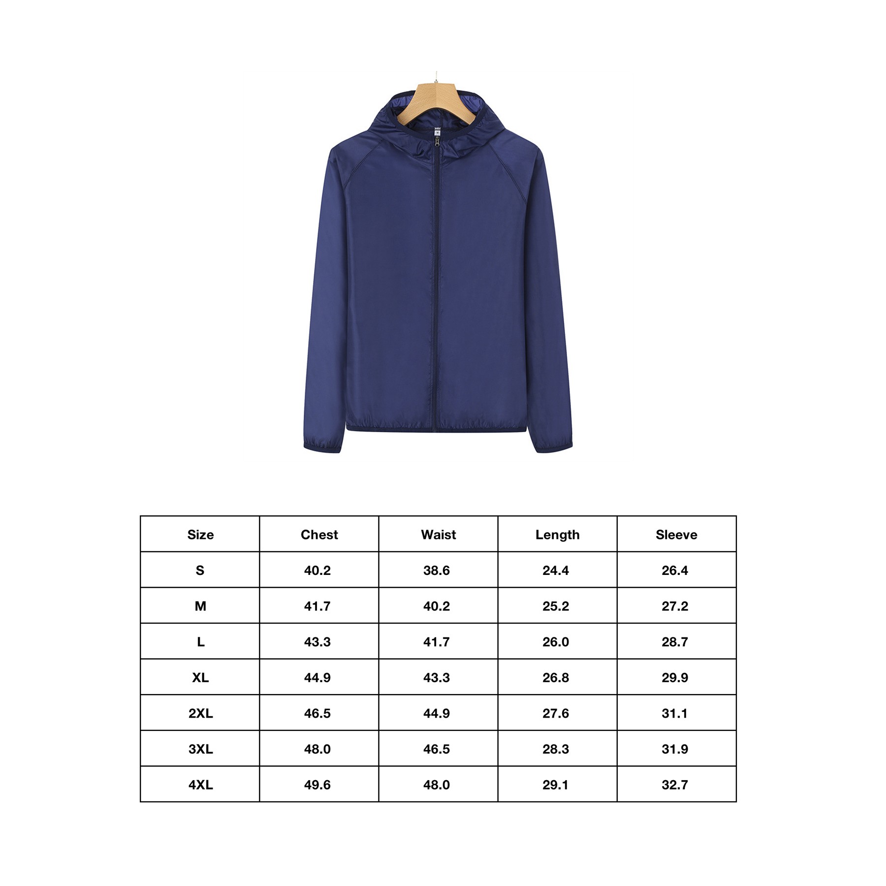 Rain Jacket With Pouch 7