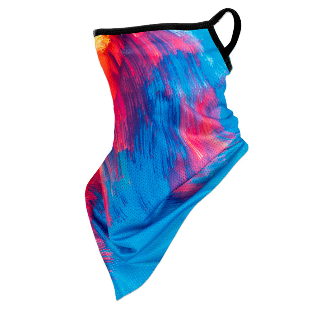 Face Bandana With Ear Loops Neck Gaiter 4