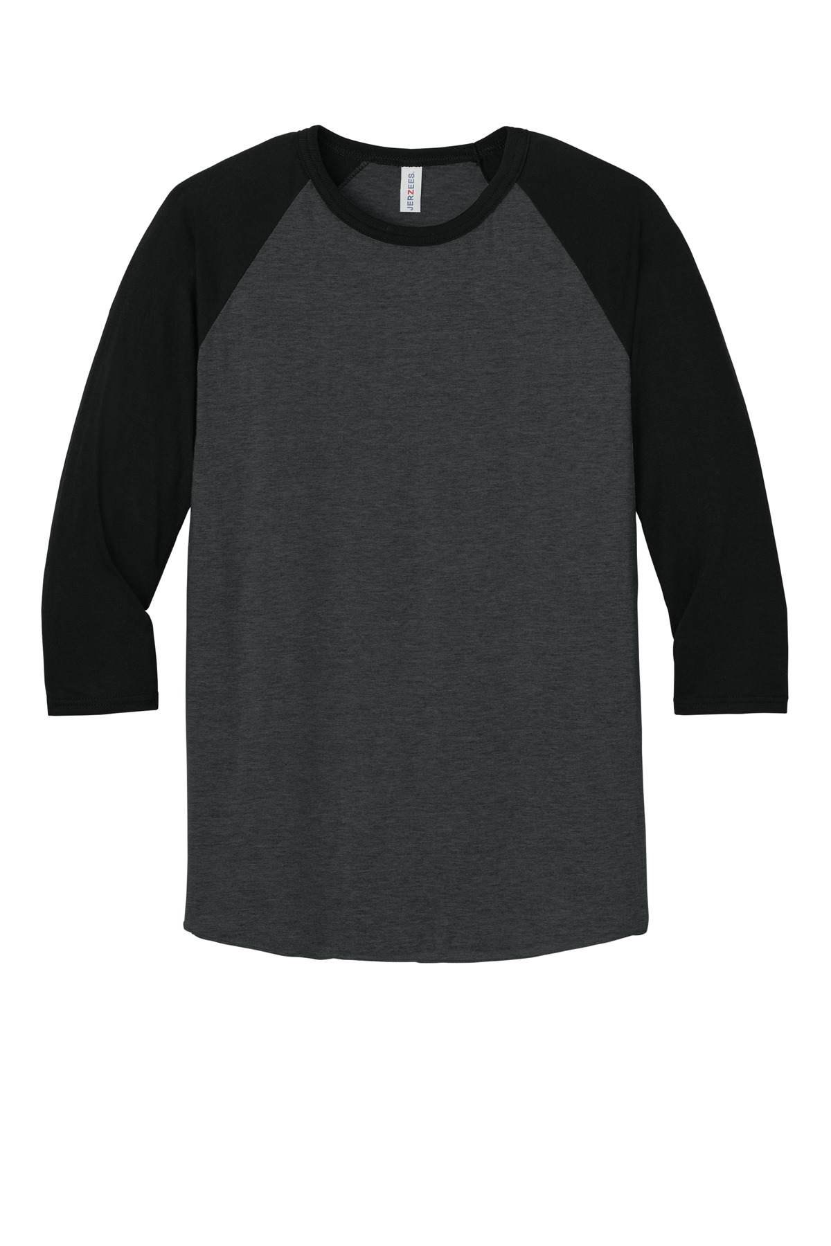Jerzees Unisex Premium Blend Combed Ring Spun 3/4-Sleeve Raglan 560R 30
