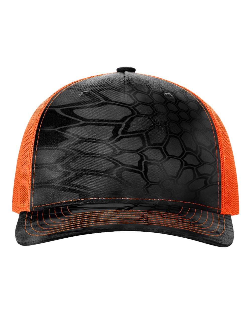 Printed Five-Panel Trucker Cap - 112PFP 13